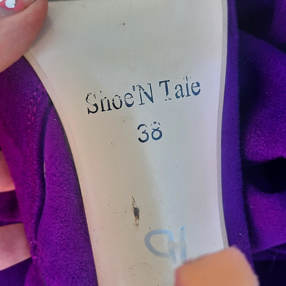 🌟3/50 Shoe'N Tale Over the knee high Heeled boots - Picture 5 of 7